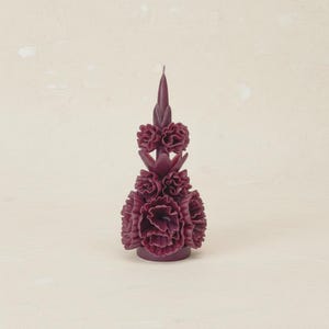 Velas chicas de cera escamada hechas a mano por artesanos de México / Velas decorativas Activo