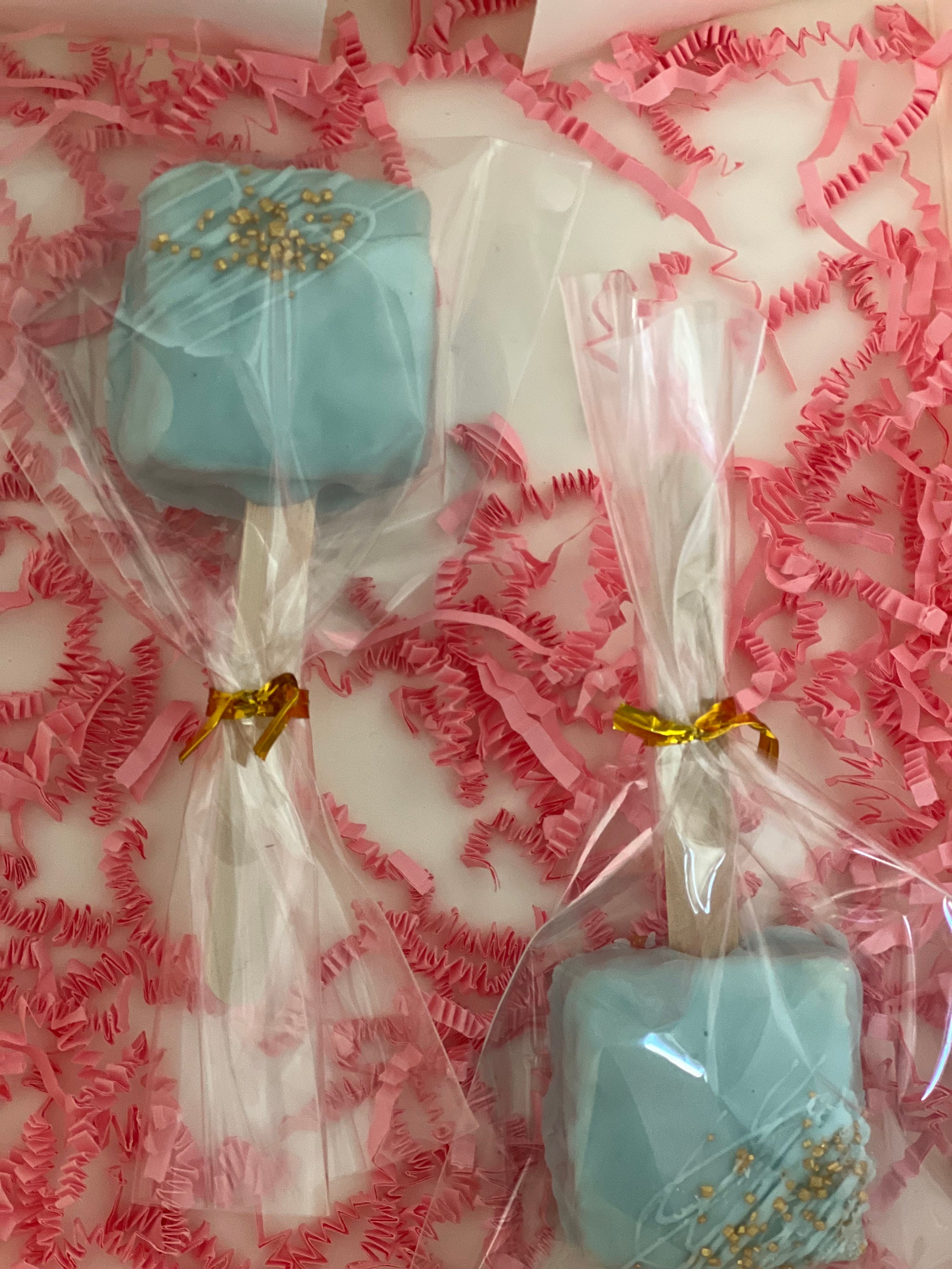 Rice Crispy Gender Reveal Pops - Etsy