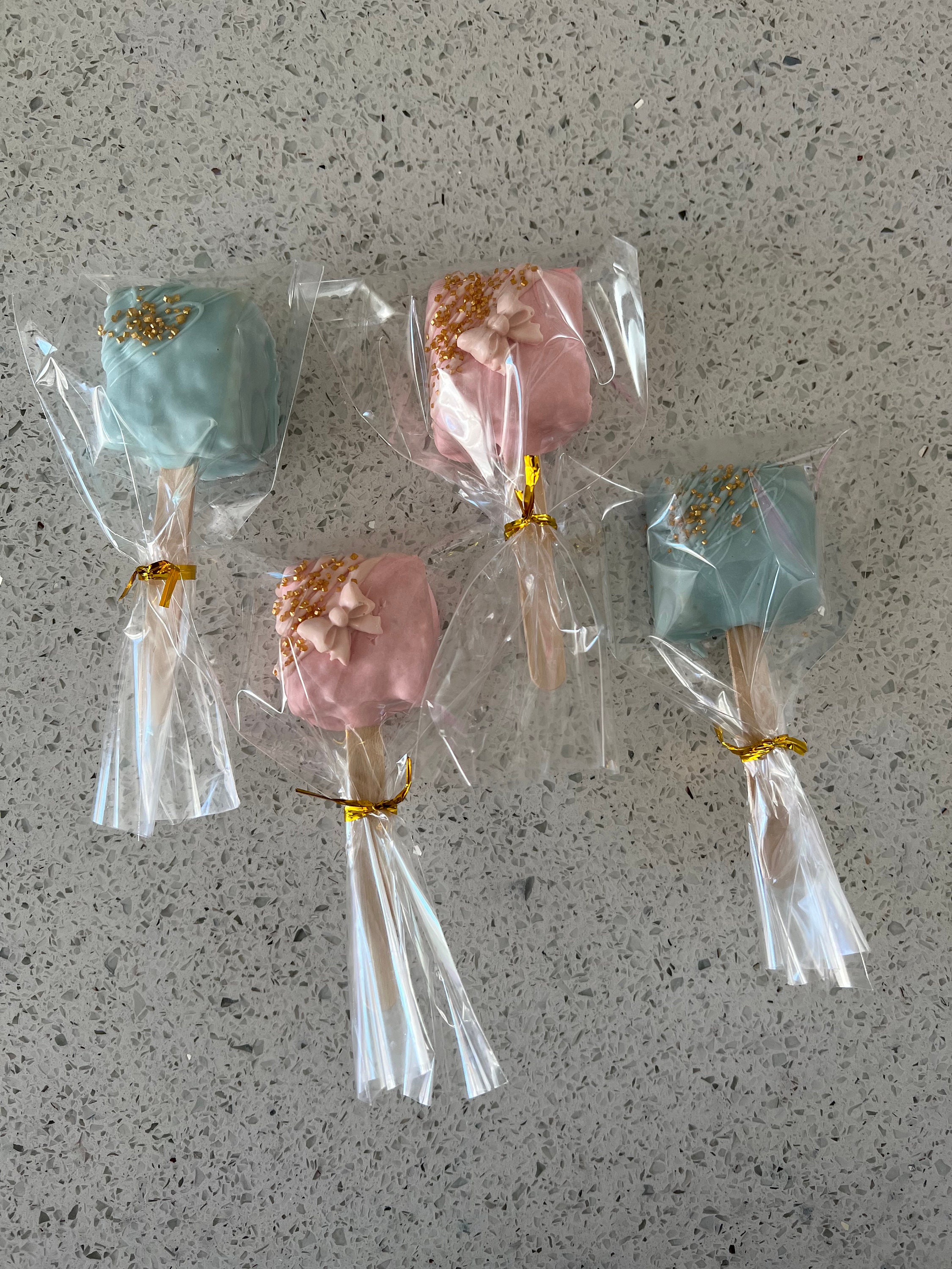 Rice Crispy Gender Reveal Pops - Etsy