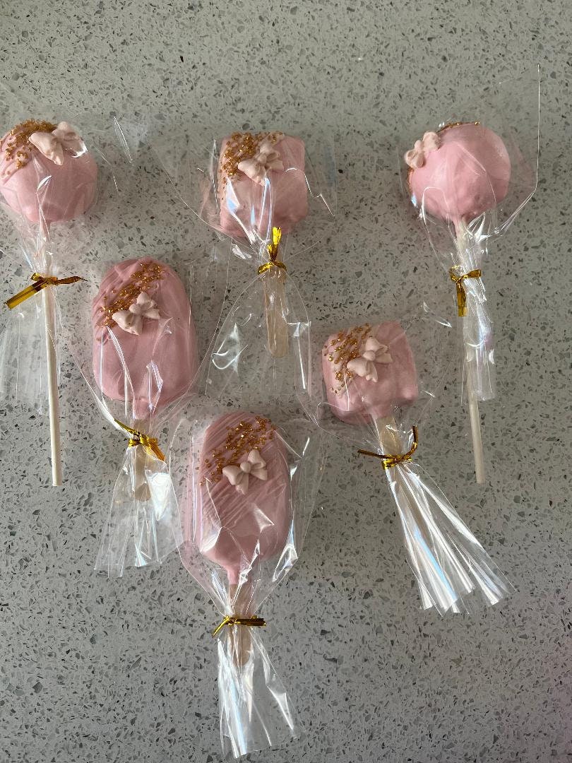 Rice Crispy Gender Reveal Pops - Etsy