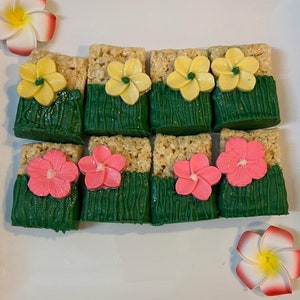 Hawaiian Rice Crispy Treats