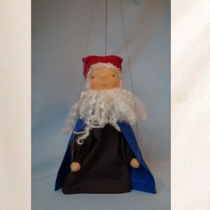 Marionetka Tomte Tummetott, pacynka, marionetka, marionetka, pacynka, figurka Astrid Lindgren