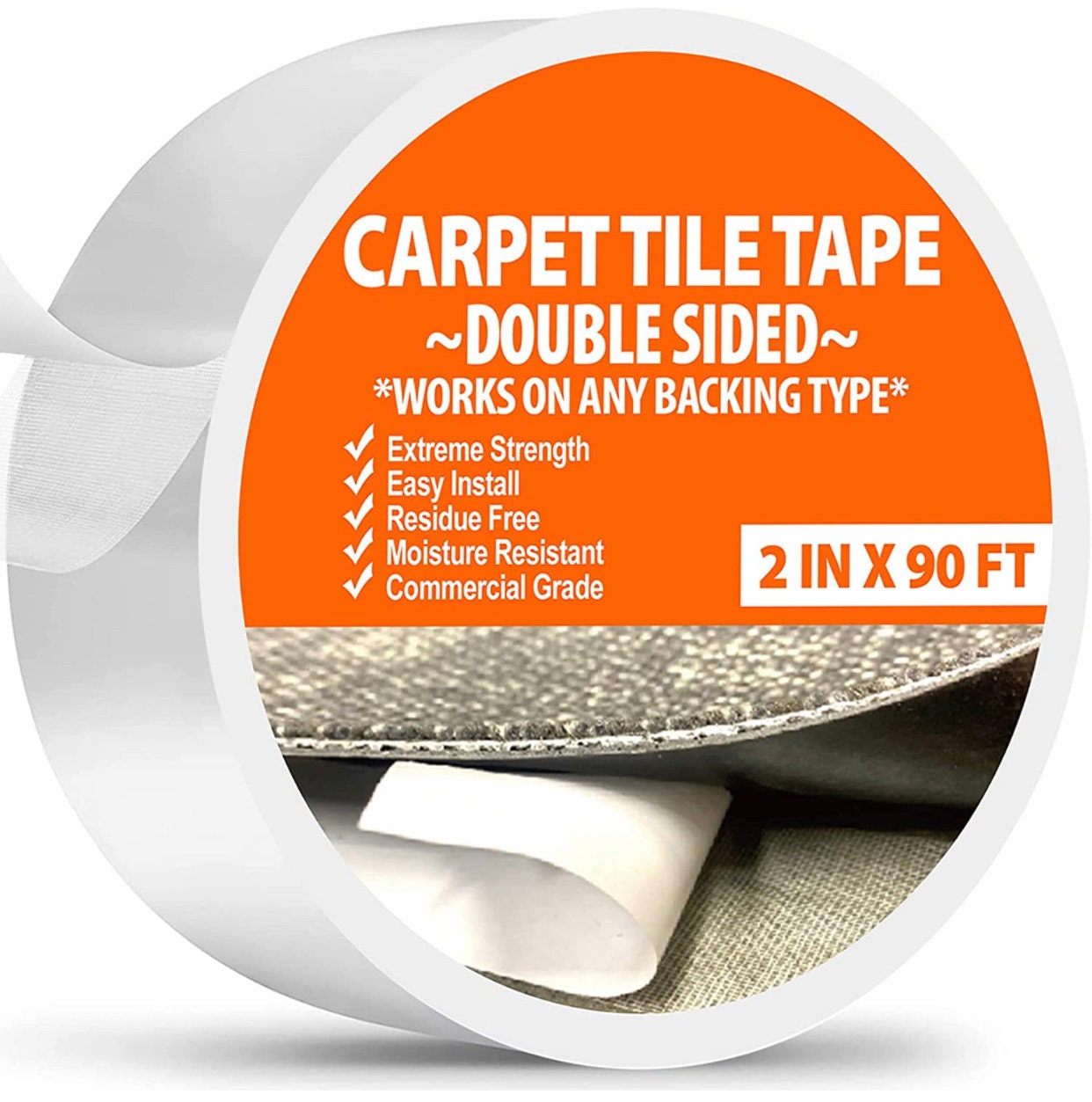 Jewel Tape Double Sided Adhesive Fabric Tape No Sew Adhesive Tape 36 Yd  Rolls 4 Widths. 