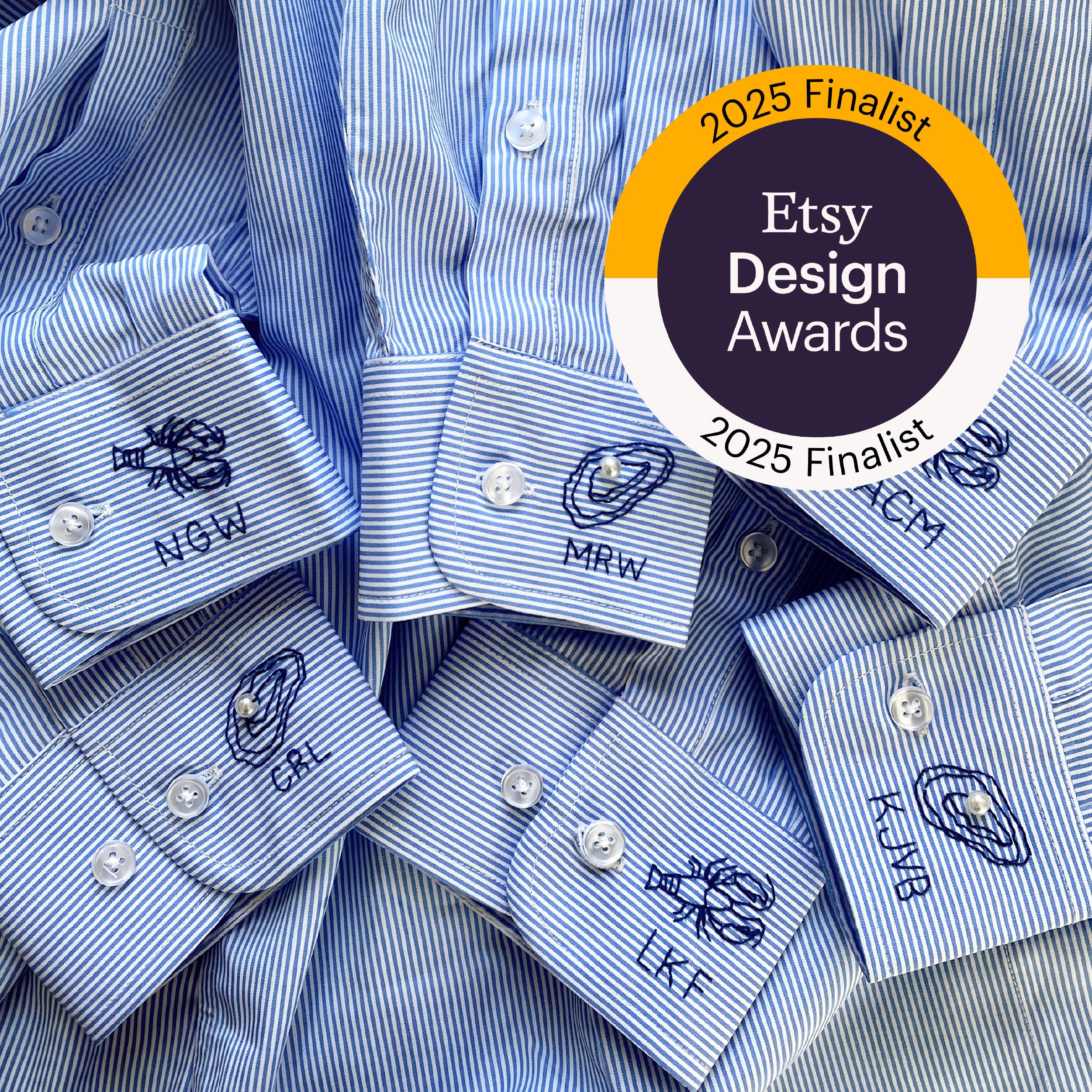 Custom Printed Custom Embroidered Dress Shirts No Minimum Personalized Embroidered Shirt Cuffs: Oyster With Pearl, Or Custom Printed Custom Embroidered Dress Shirts No Minimum Personalized Embroidered Shirt Cuffs: Oyster With Pearl, Or