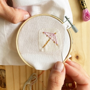 cocktail umbrella pattern