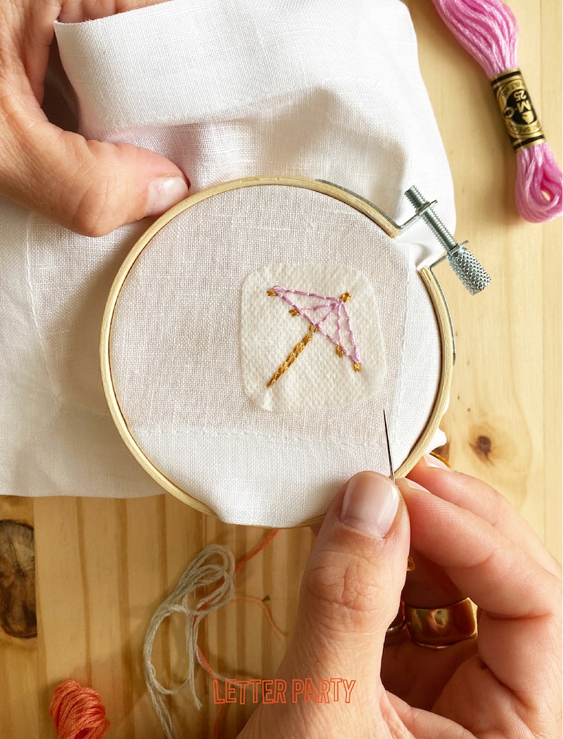 cocktail umbrella pattern