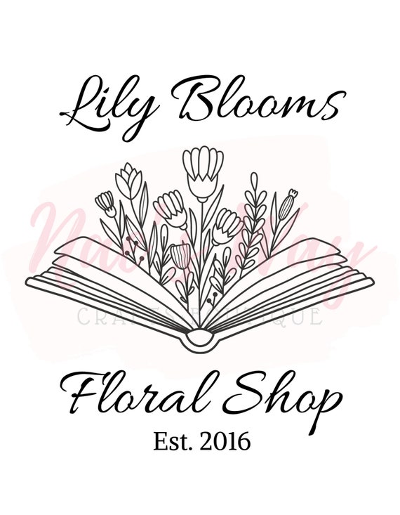 Lily Blooms Floral Shop PNG Download Etsy