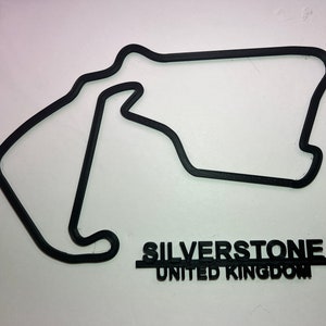 F1 Wall Art | 3D printed | Race Track Wall Art