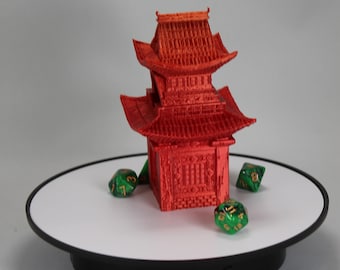 Fates End Tiny Showgun Dice Tower| Table Top Terrain