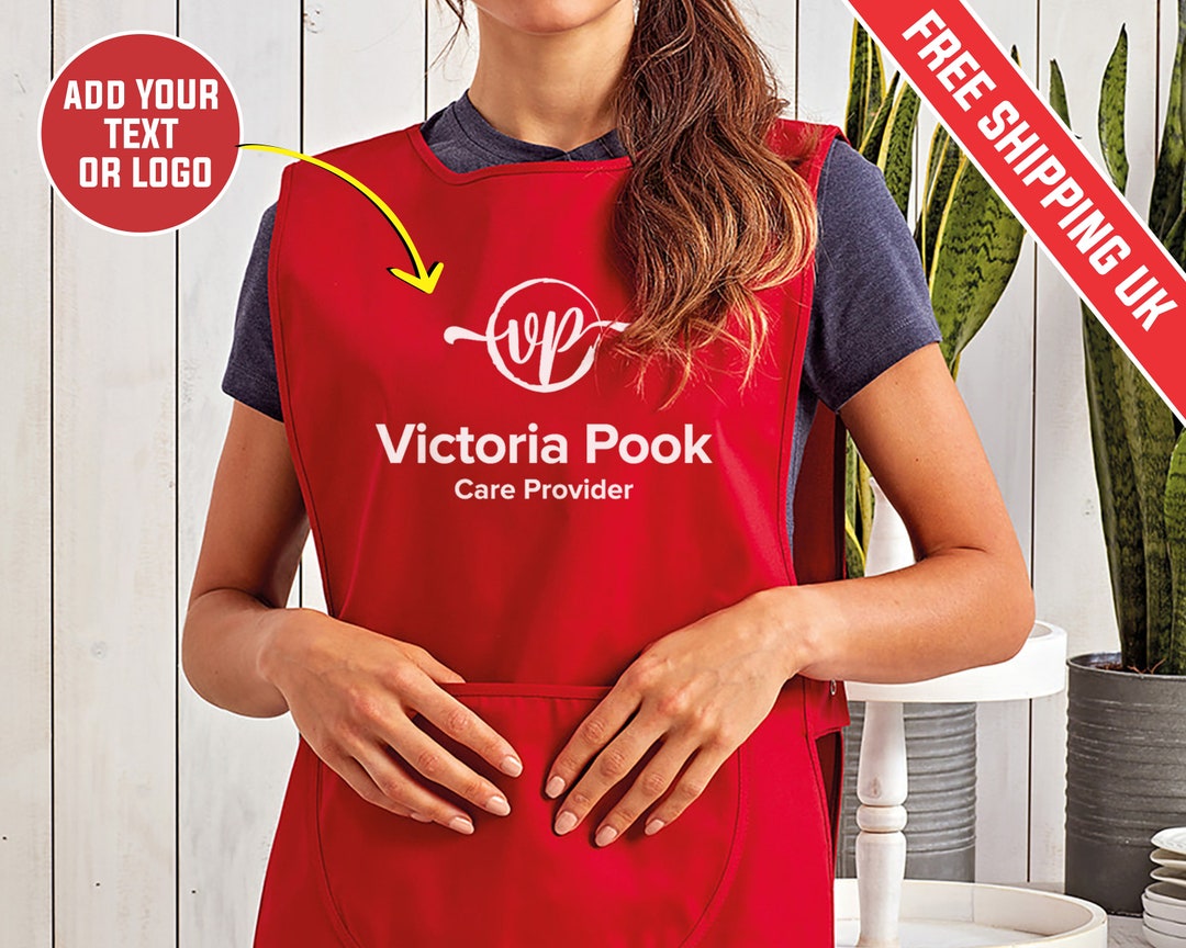 Personalised Makeup Artist Apron Custom Text Printed Etsy