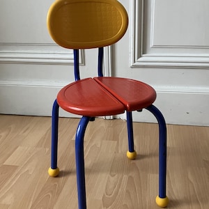 Ikea barnstol - Pusselmodell - Memphis-stil