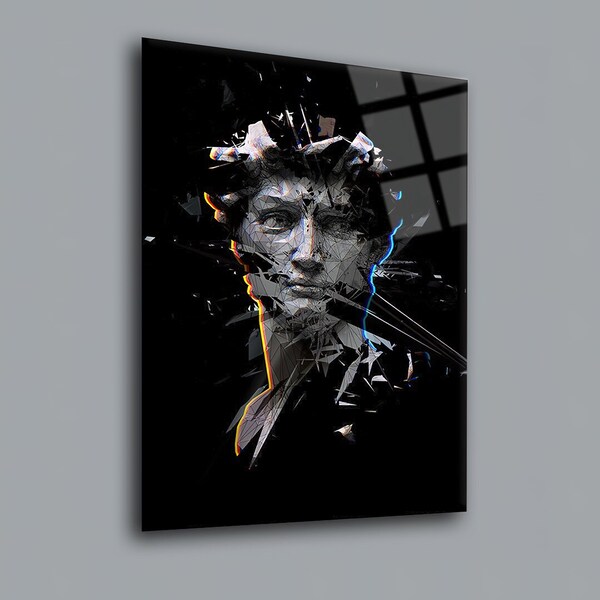 Tempered Glass Wall Art Etsy