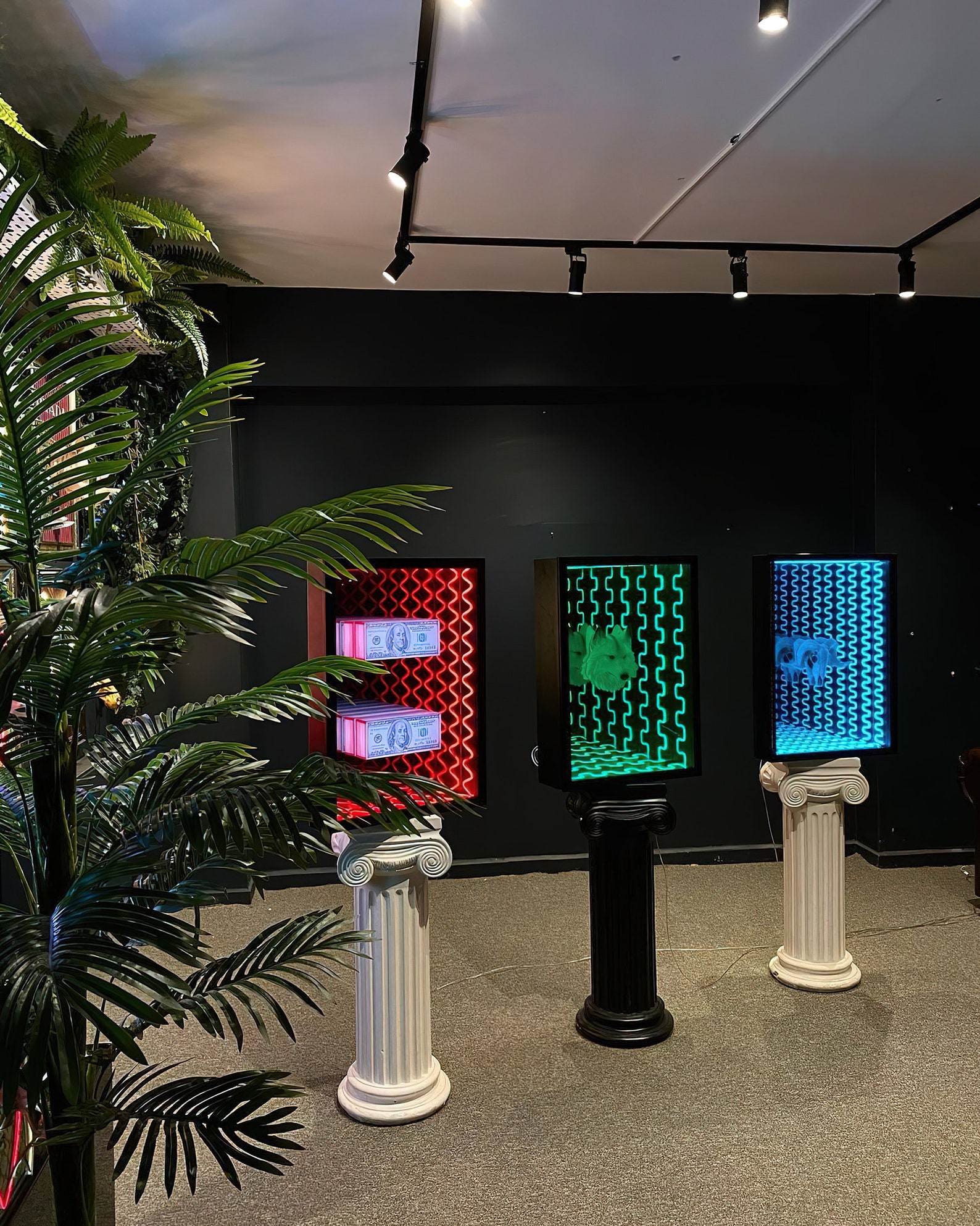 3D Neon Infinity Mirror Neon Sign Art Neon Sign Bedroom Etsy