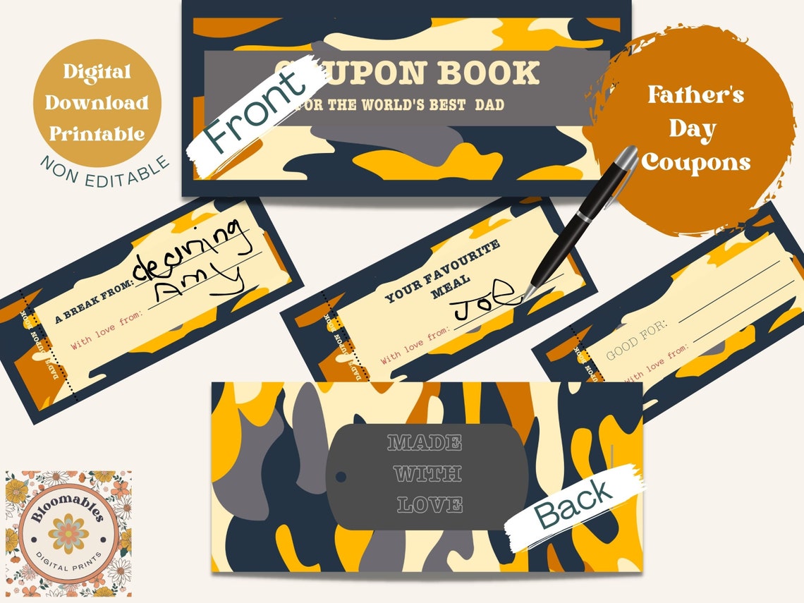 Father's Day Printable All About My Dad Father's Day Gift for Dad All