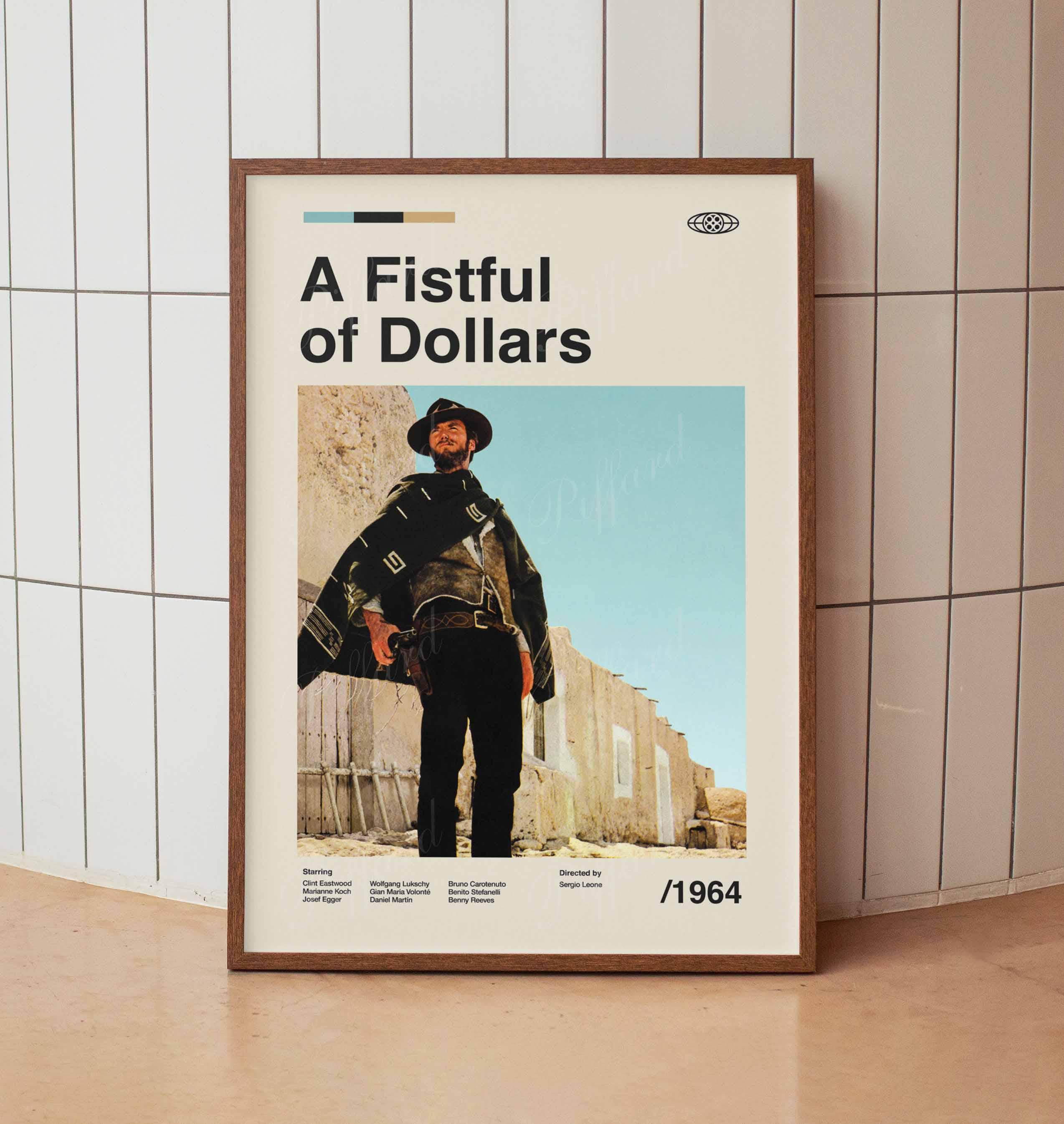 荒野の用心棒 ドイツポスター オリジナル 西部劇 イーストウッド