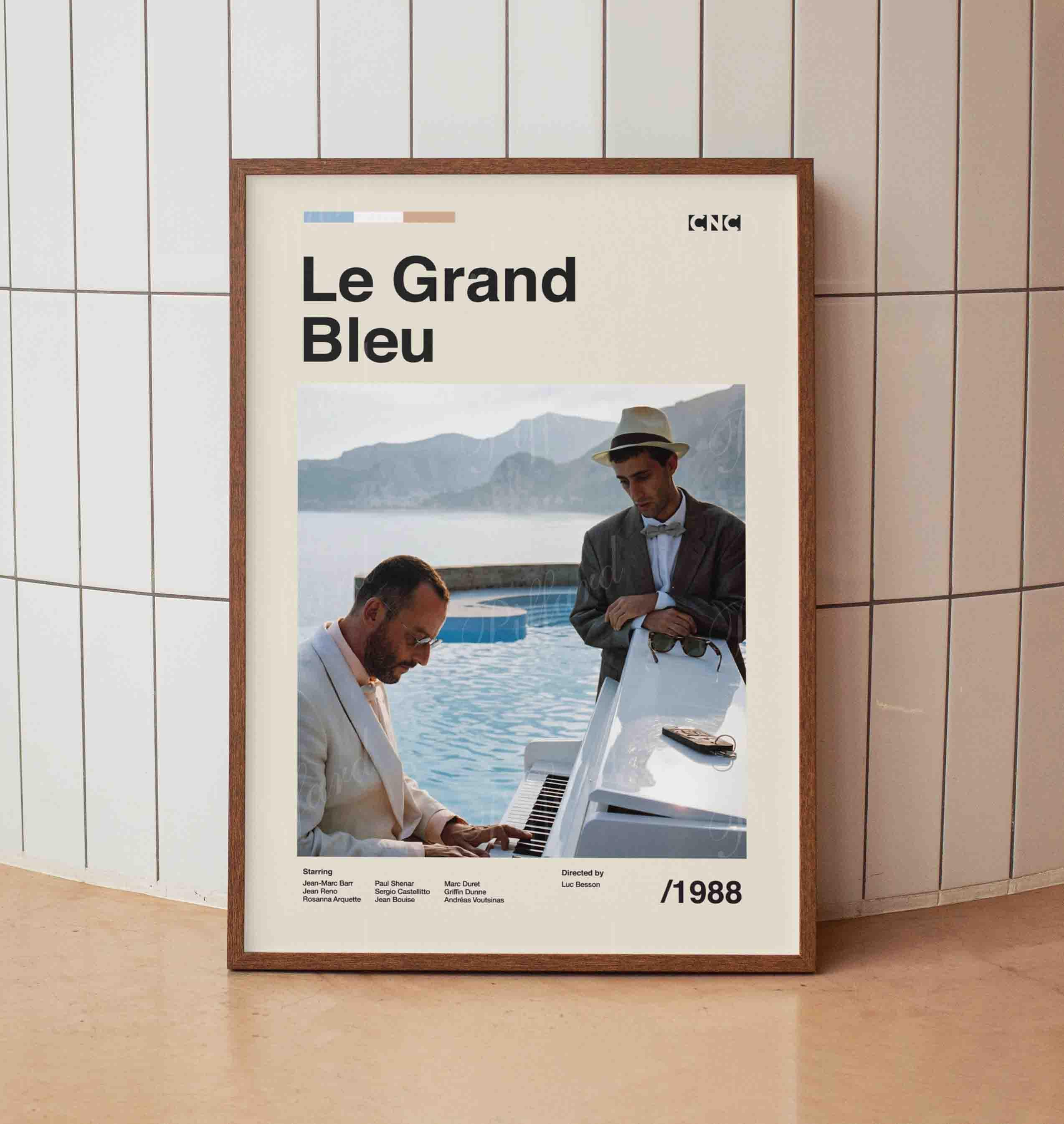 Le Grand Bleu Poster - Etsy