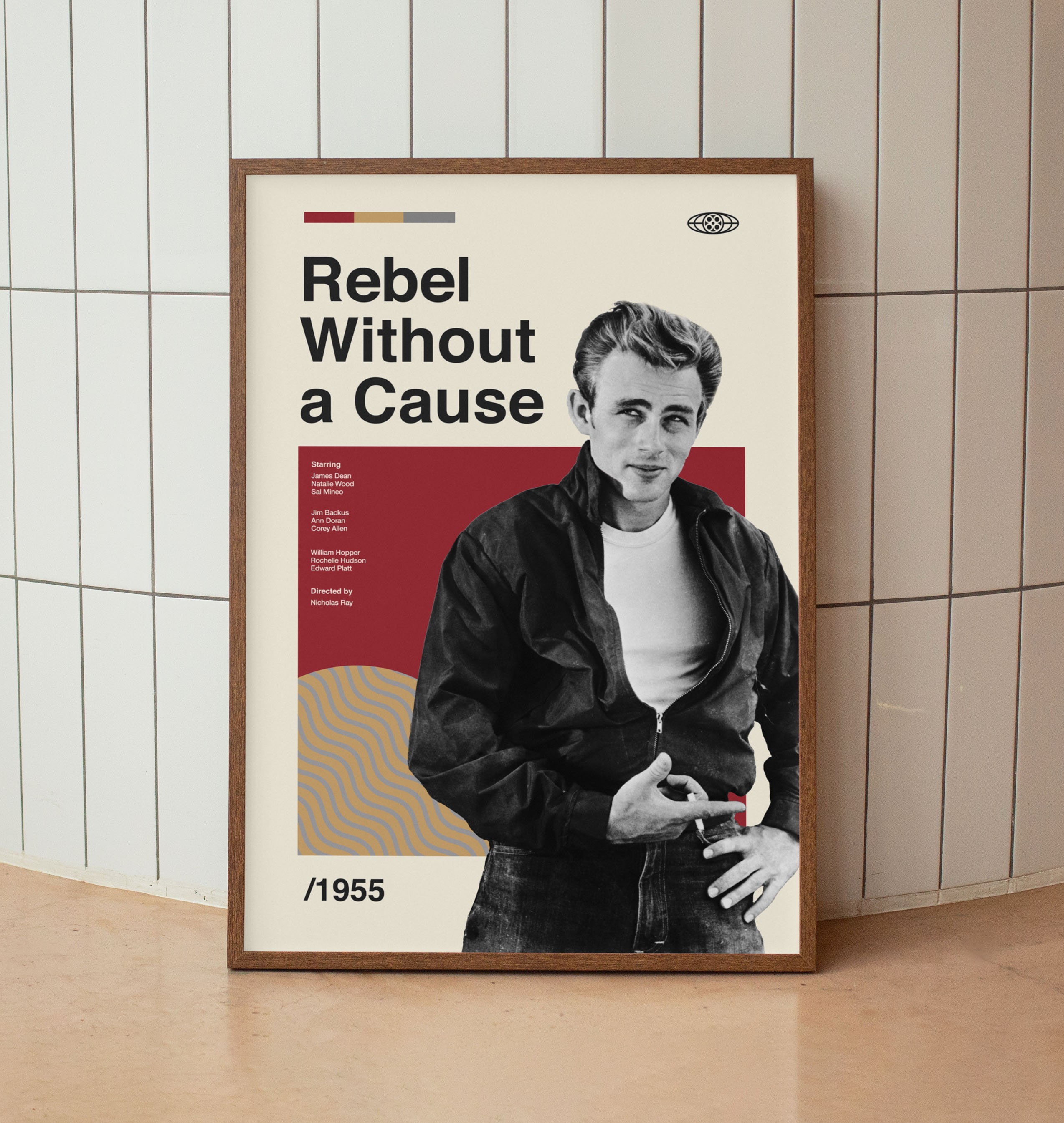 理由なき反抗 ウォールアートプリント - ジェームズ・ディーン映画