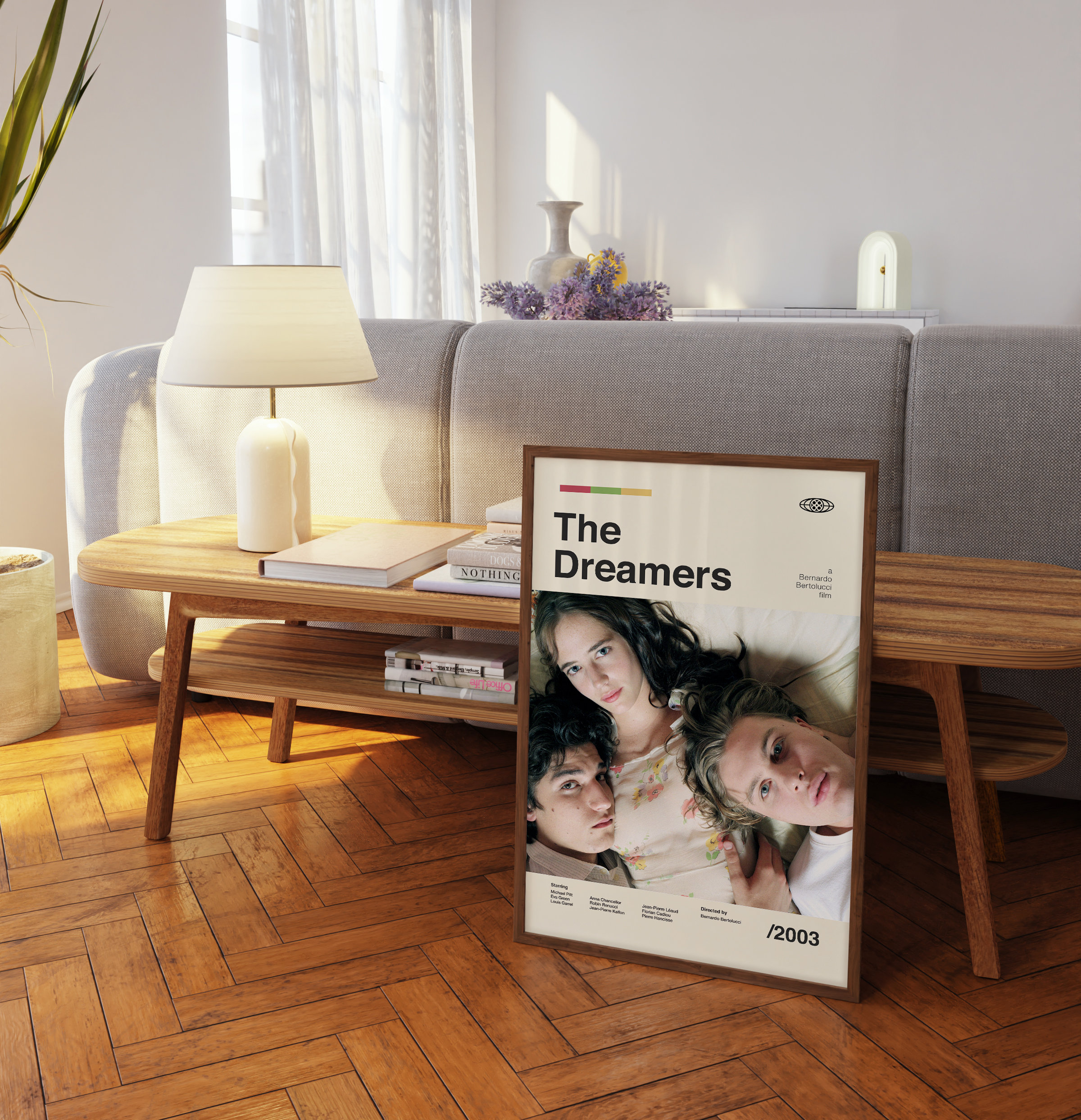 The Dreamers Wall Art Print - Eva Green Film Movie Poster