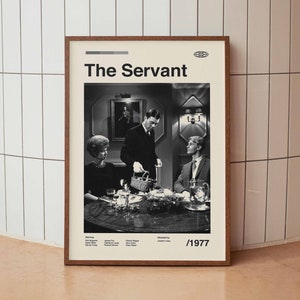 Vintage Movie Poster - British Cinema Classics  - Minimalist Midcentury Wall Art Print