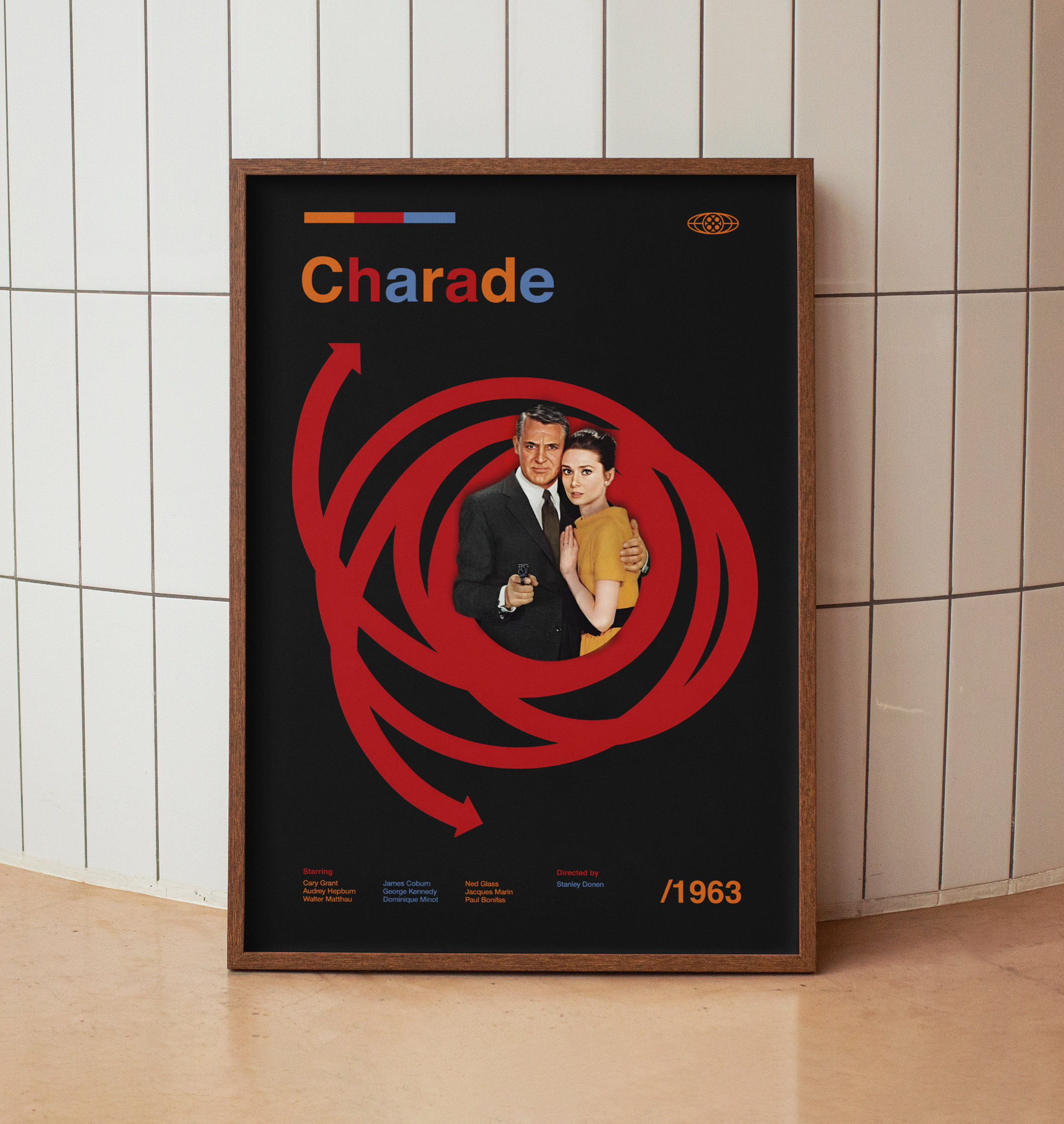 Charade Movie Poster 