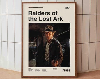 Vintage Movie Poster - American Cinema Film - Minimalist Midcentury Wall Art Print