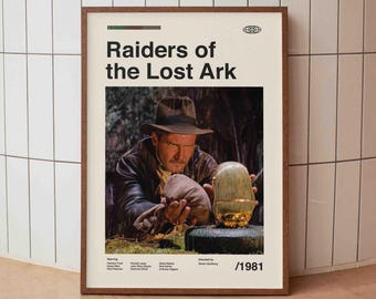 Vintage Movie Poster - American Cinema Film - Minimalist Midcentury Wall Art Print