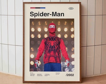 Vintage Movie Poster - Tobey Maguire - Minimalist Midcentury Wall Art Print