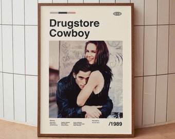 ドラッグストア・カウボーイ ヴィンテージ映画ポスター | マット
