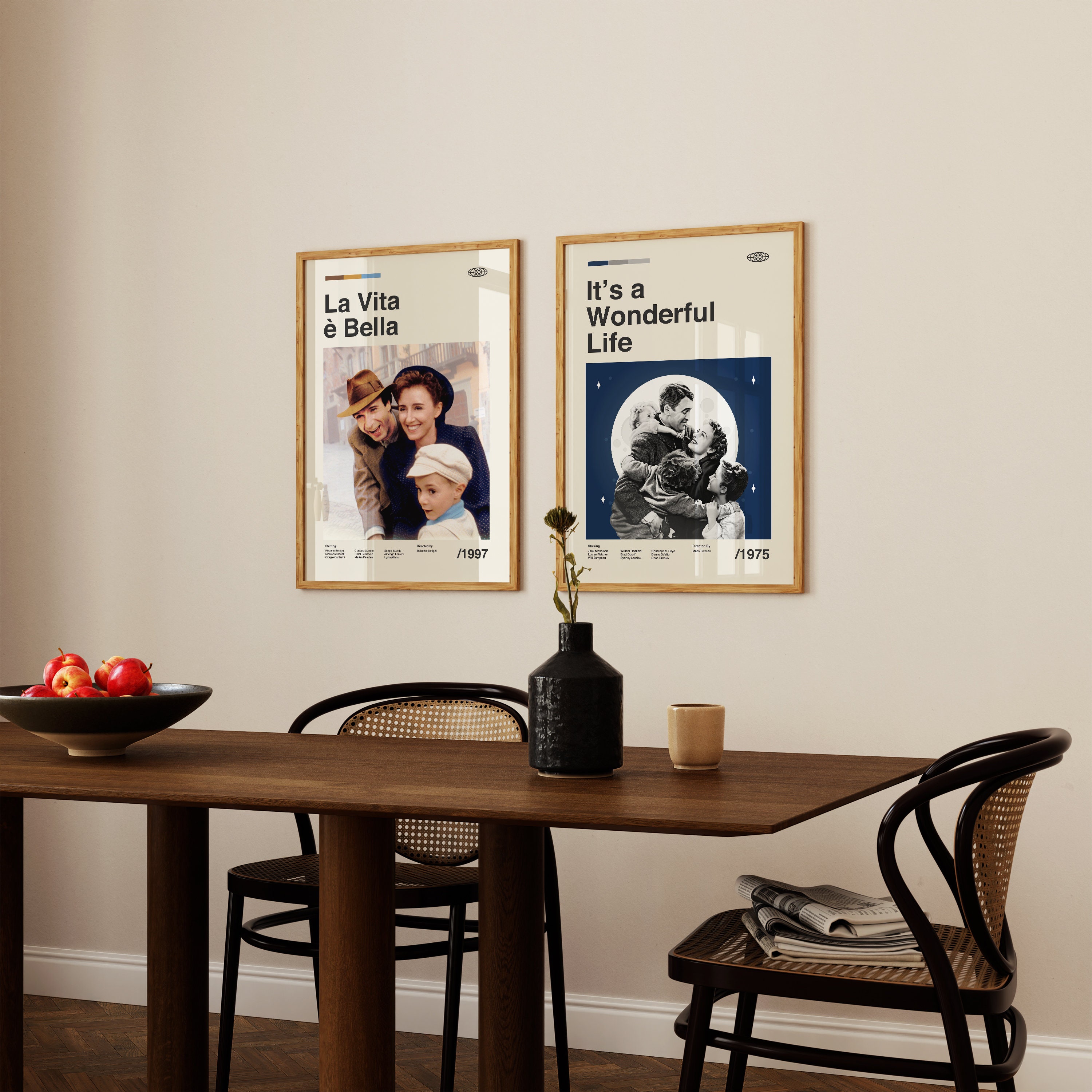 La Vita è Bella Wall Art Print - Roberto Benigni Film Poster ...