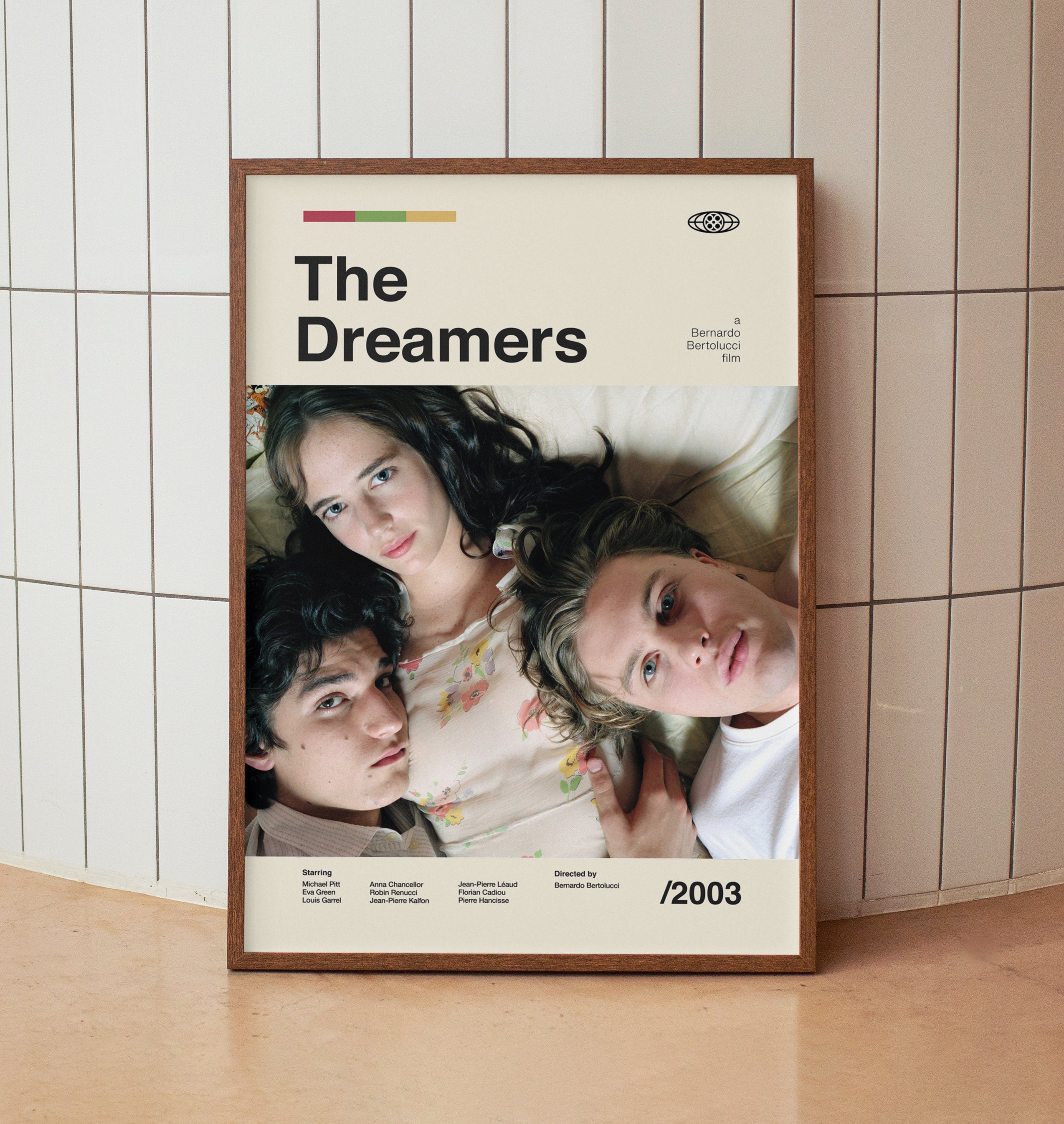 Eva Green with Louis Garrel and Michael Pitt, 'The Dreamers