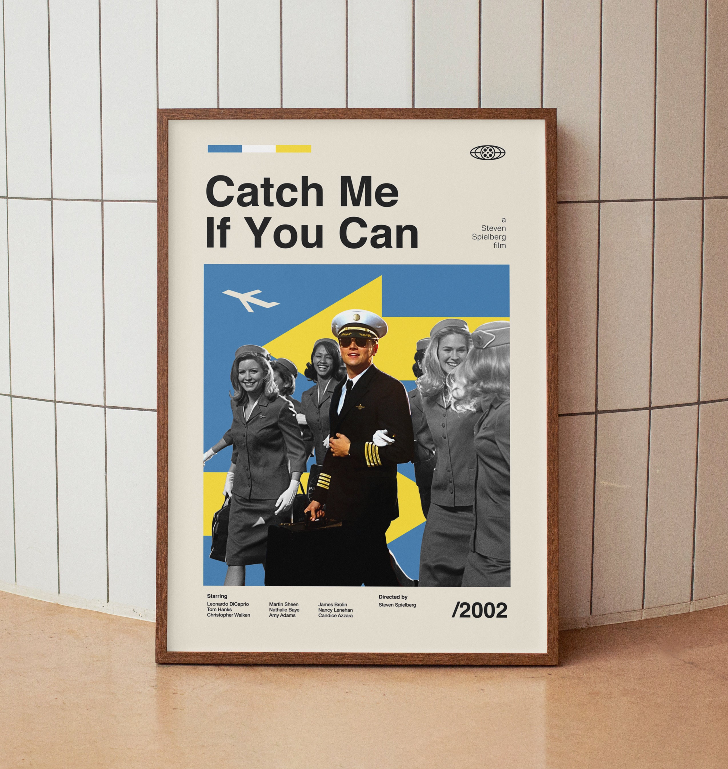 キャッチ・ミー・イフ・ユー・キャン 映画ポスター - ミッド
