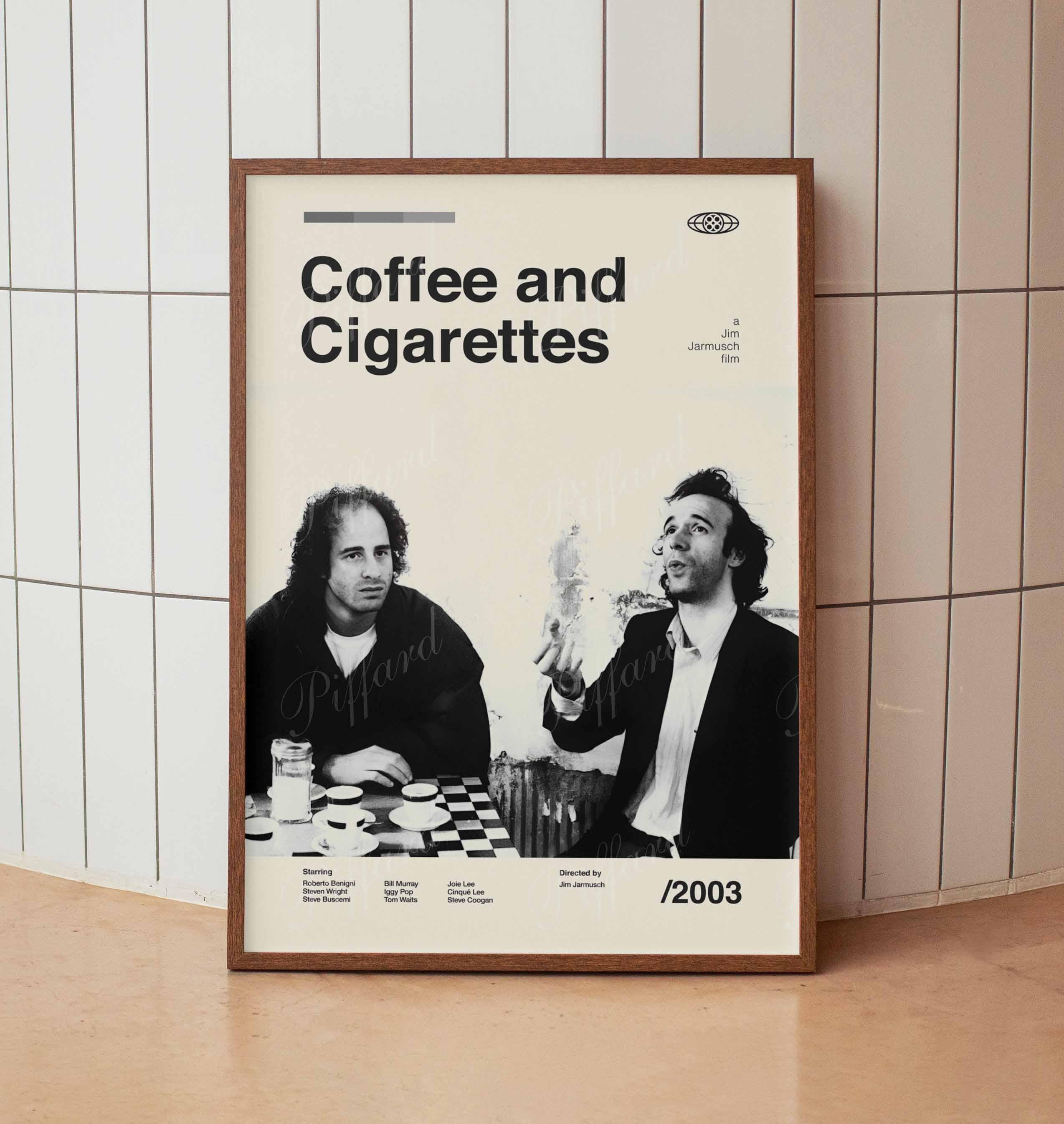 希少 コーヒーアンドシガレッツ 映画 ポスター ジム・ジャームッシュ