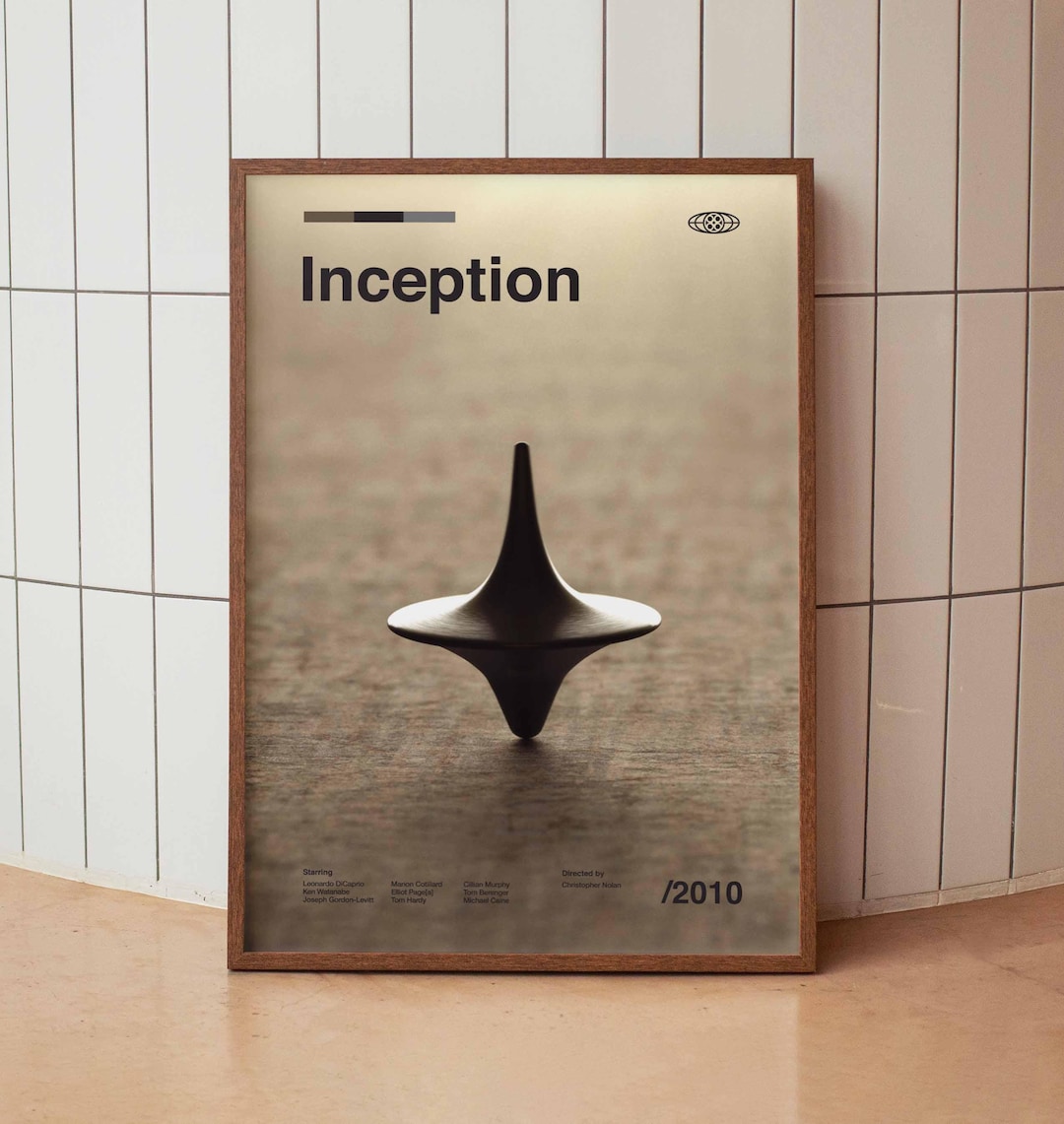 Inception Full Size Wall Art Print - Leonardo Dicaprio