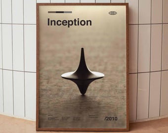 Inception Full Size Wall Art Print - Leonardo Dicaprio