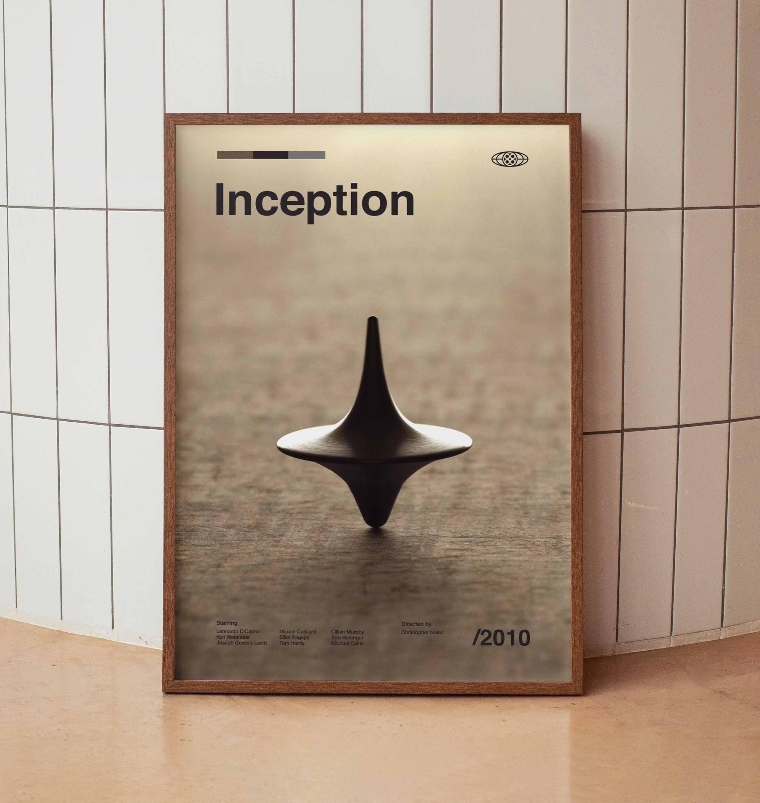 Inception Full Size Wall Art Print - Leonardo Dicaprio