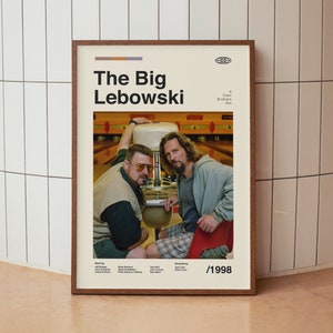 The Big Lebowski - Framed 4x6 Print — Lee McGuire Art