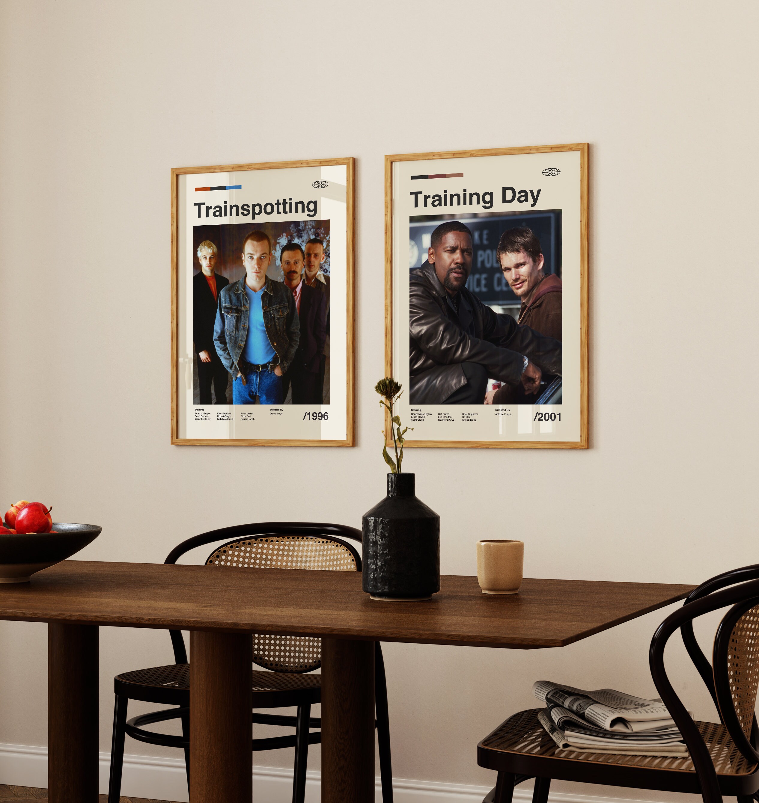 Training Day Wall Art Print - Denzel Washington Movie Poster ...