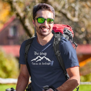 The Way: Camino de Santiago Design (Light Image for Dark Clothing)