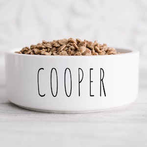 Etsy personalized dog bowls clearance
