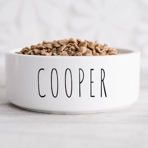 Funny Pet Food Bowl Dog Gift Cat Bowl Personalized Pet Gift Water Bowl Custom Dog Bowl With Name Small Pet Bowl & Large Pet Bowl Rabbit Bowl