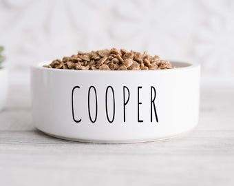 Funny Pet Food Bowl Dog Gift Cat Bowl Personalized Pet Gift Water Bowl Custom Dog Bowl With Name Small Pet Bowl & Large Pet Bowl Rabbit Bowl