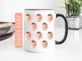 Baby Face Mug, Personalized Child Photo Cup, Gag Gift For Mom, Mug With Baby Picture, Baby Mom Dad Gift, Custom Baby Mug, Grandparents Gift