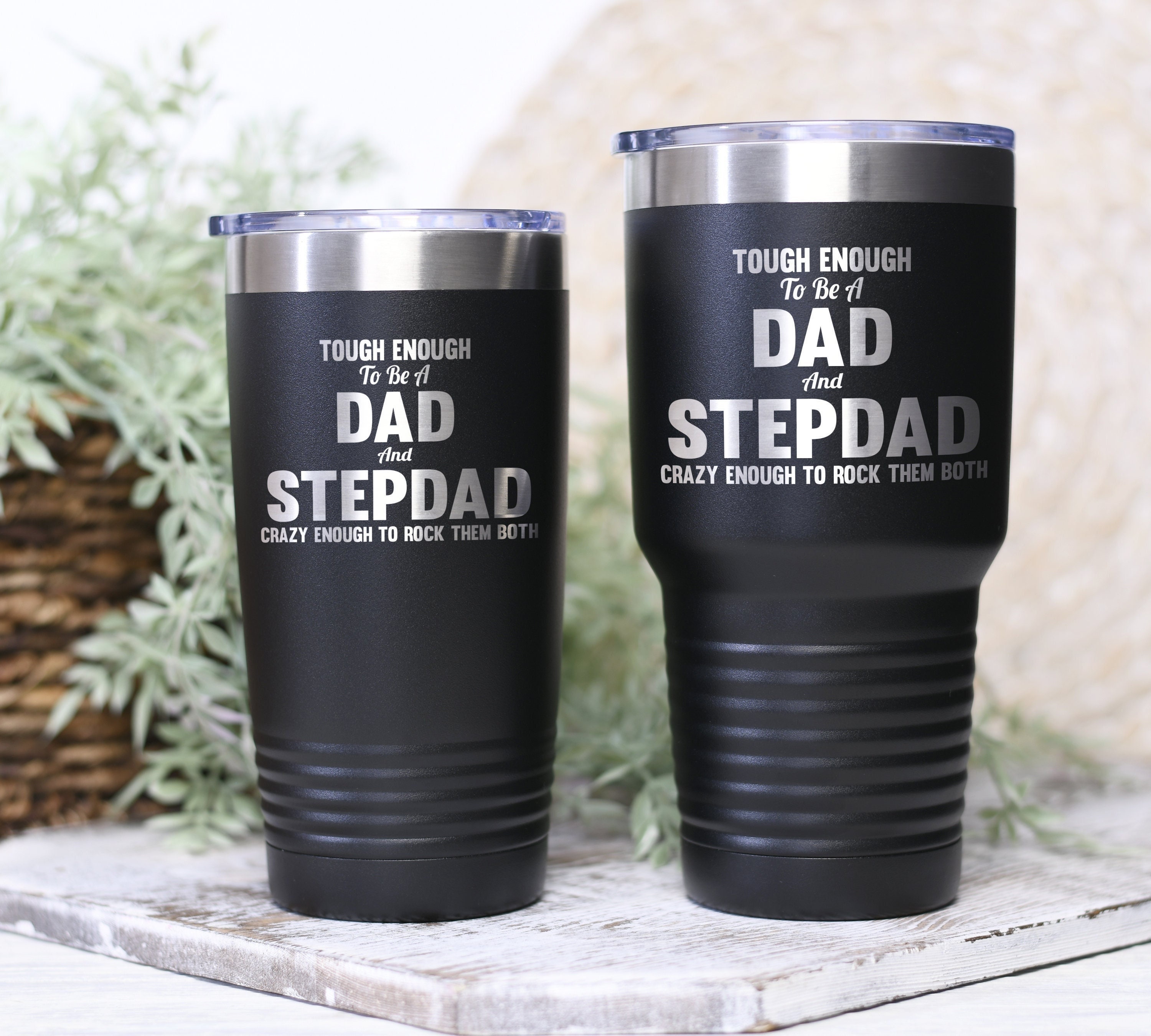 Bonus Dad Stepdad Custom Engraved YETI Tumbler - Great Personalized Gift! –  Sunny Box