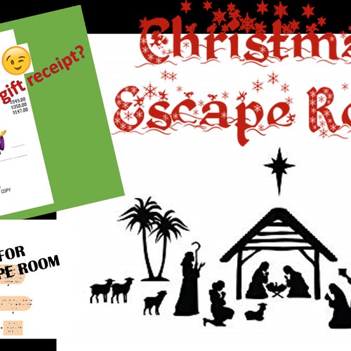 Christmas Bible Escape Room Game Journey to Bethlehem for Etsy