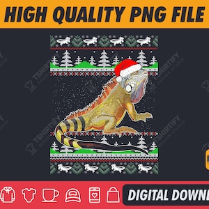Iguanas Ugly Christmas Sweater Png, Ugly Iguanas Png, Ugly Sweater Png, Christmas Ugly Sweat, Ugly Sweater Designs, Digital Download