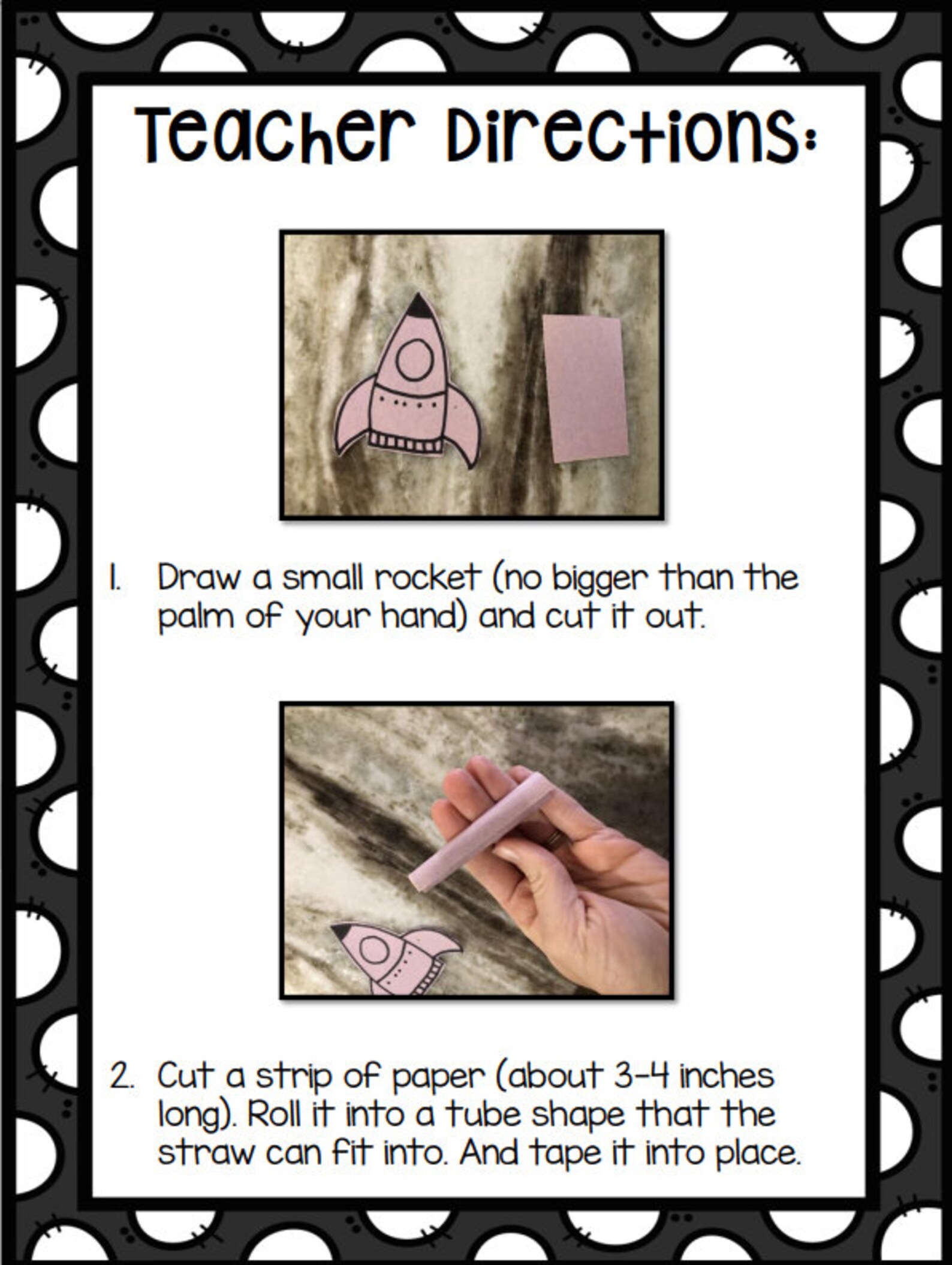 Quick and Easy Science Experiment-launch Paper Rocket STEM Engineering ...