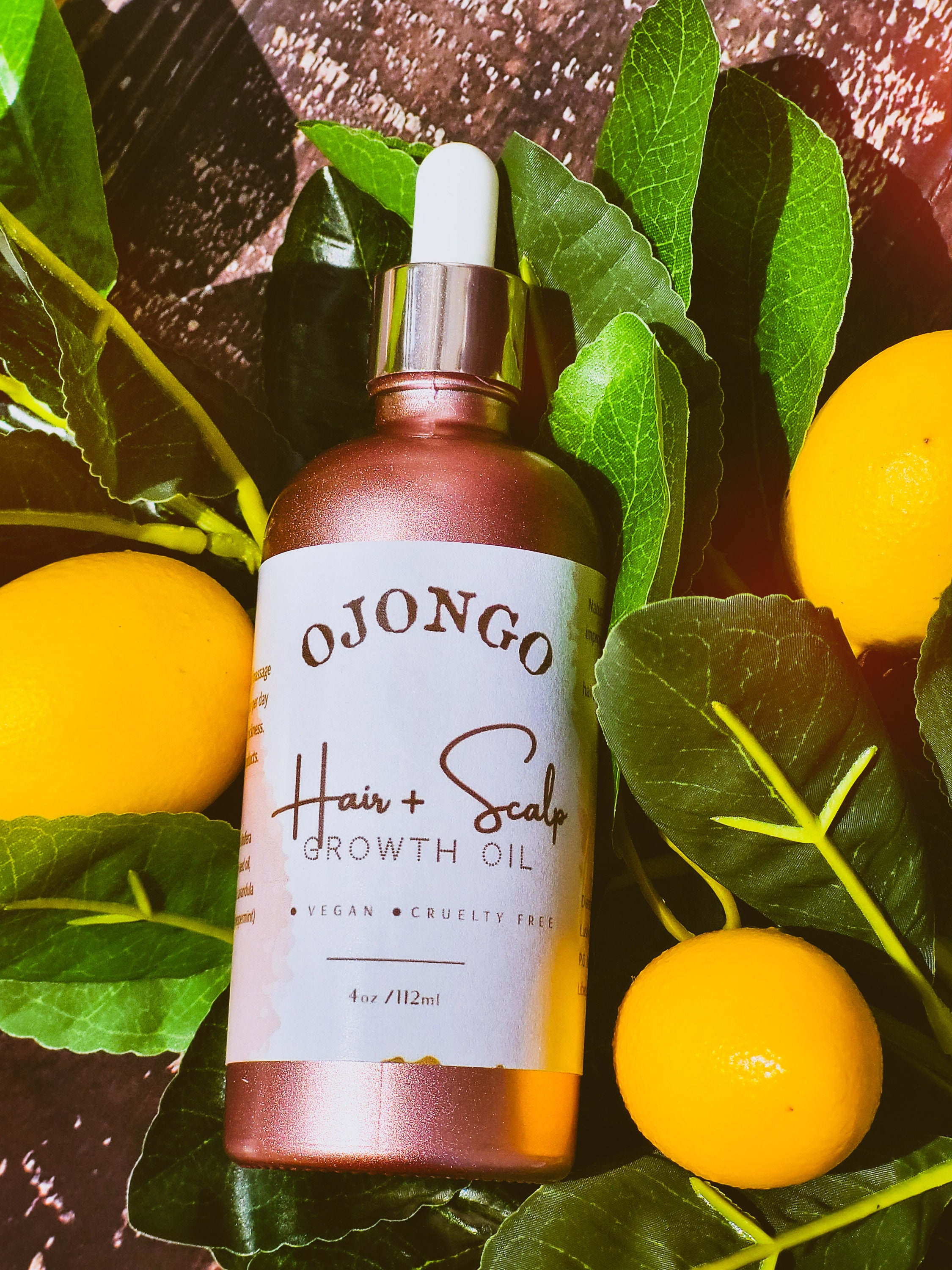 Ojongo Lightweight, Nongreasy Hair and Scalp Growth Oil Treatment With