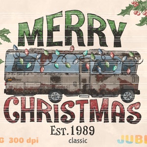 Griswold Camper PNG, Clark Griswold PNG, Christmas Movie PNG, Christmas ...