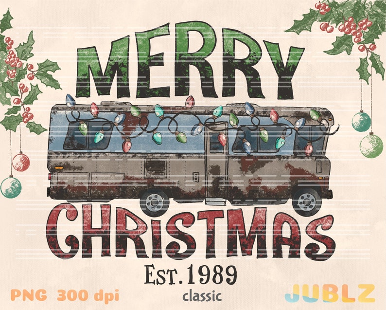 Griswold Camper PNG Clark Griswold PNG Christmas Movie PNG - Etsy