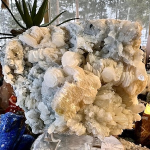 Calcite And Pyrite Crystal Specimen! 6 1/4” Wide